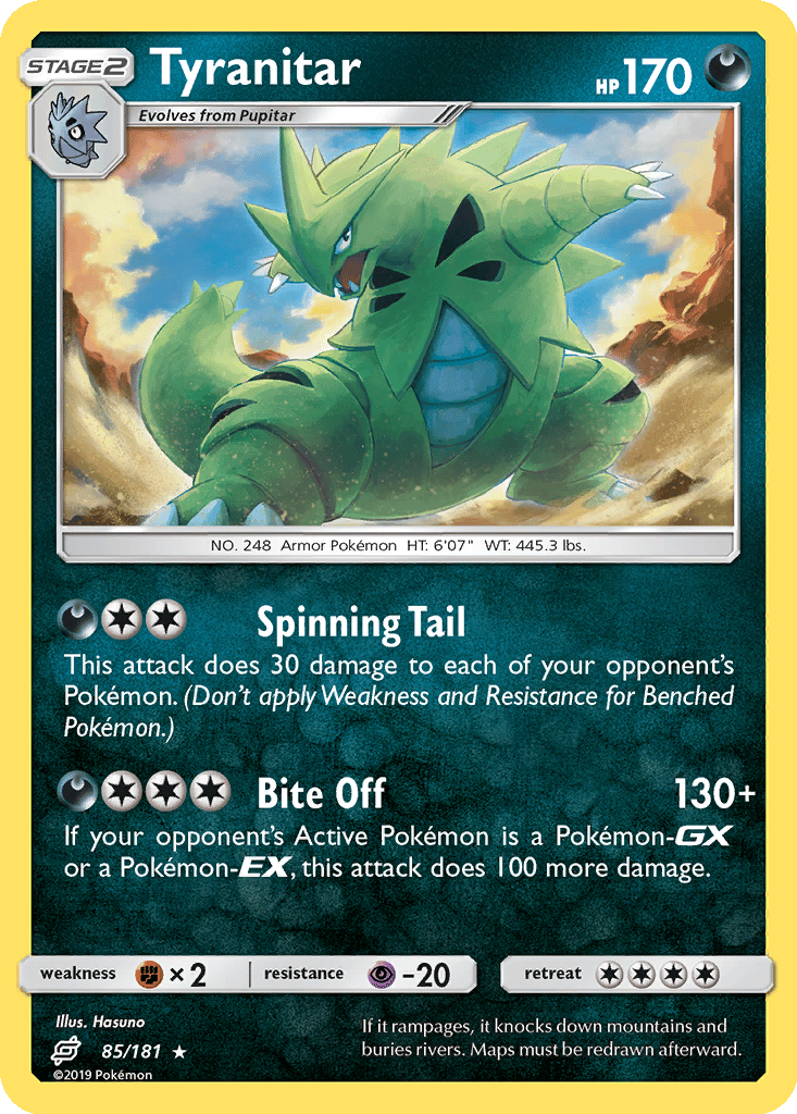 Tyranitar card
