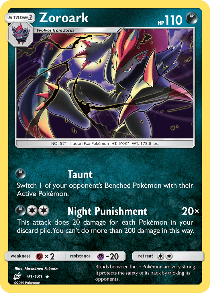 Zoroark card