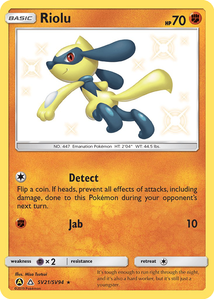 Riolu card