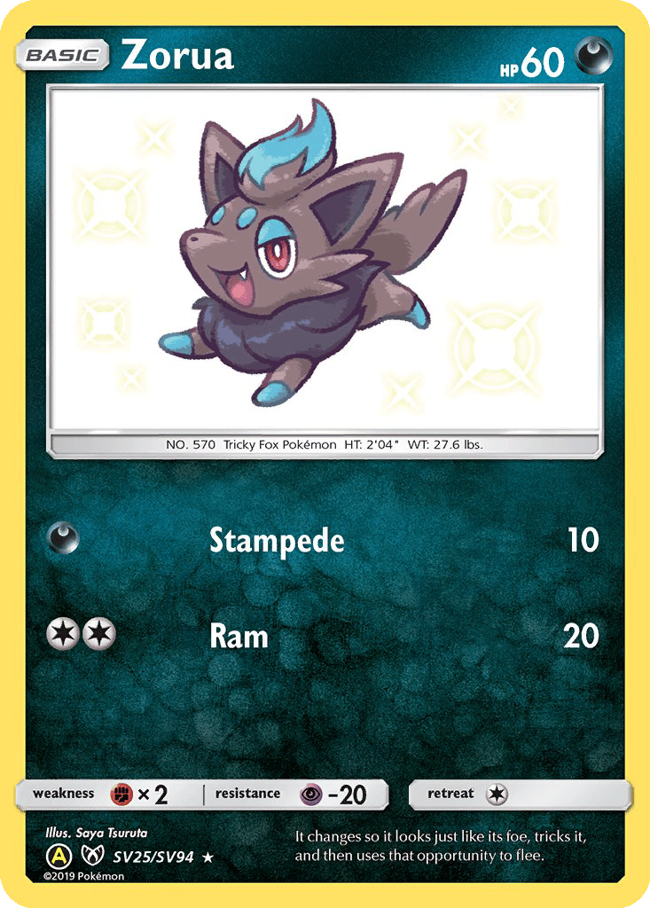 Zorua card