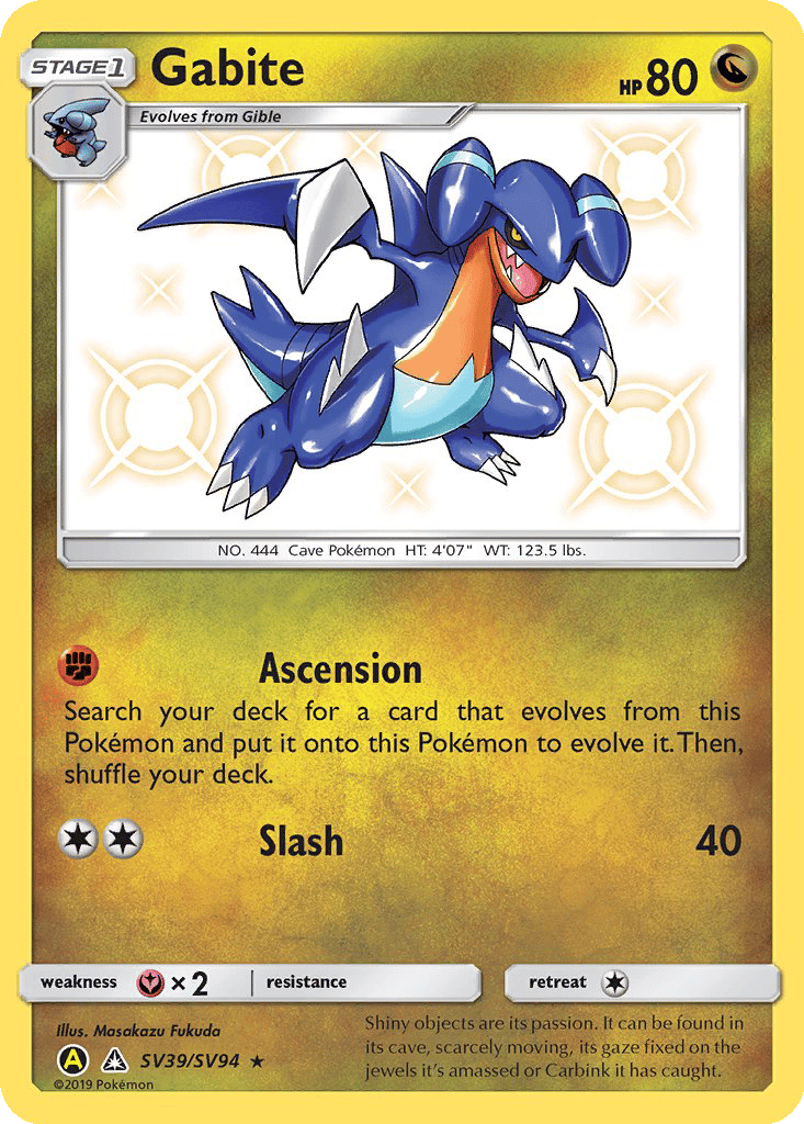 Gabite card