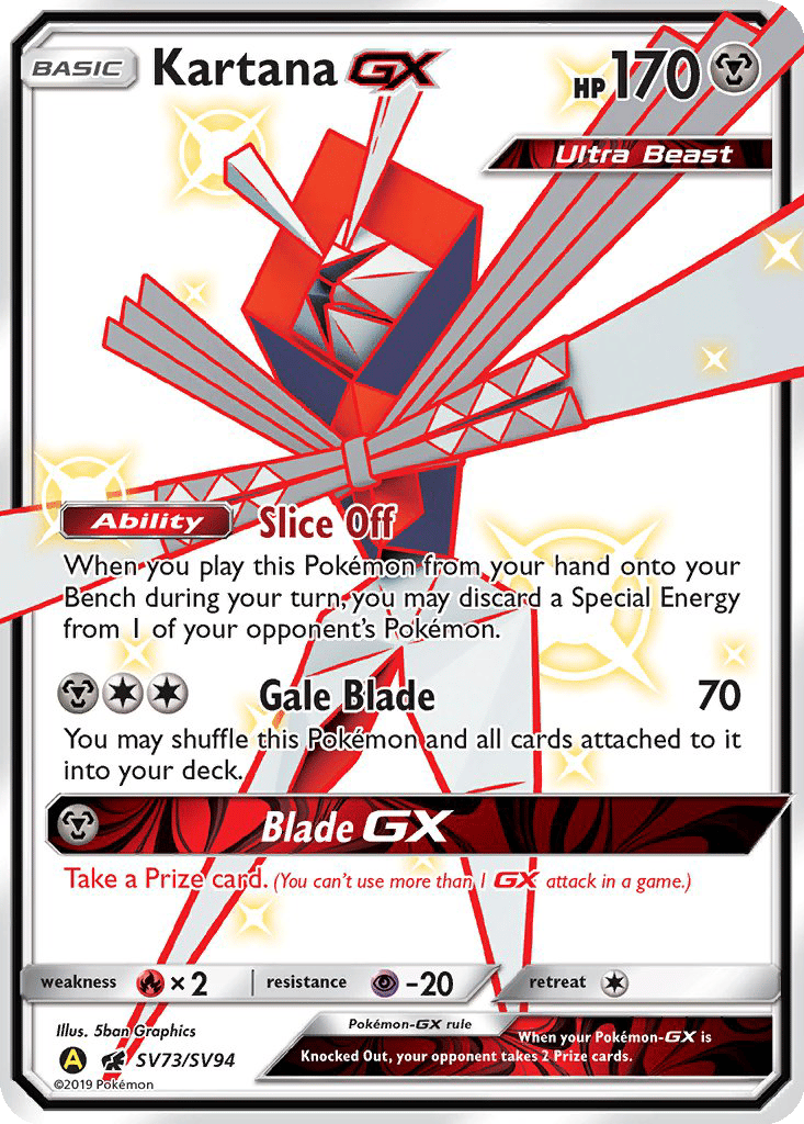 Kartana GX card
