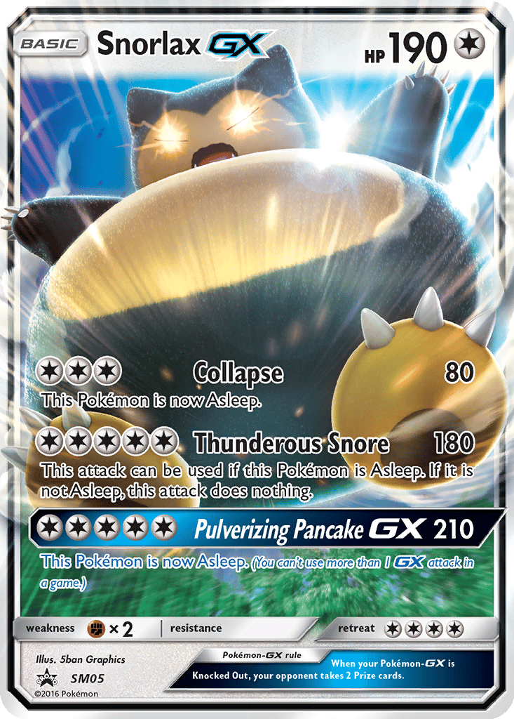 Snorlax GX card