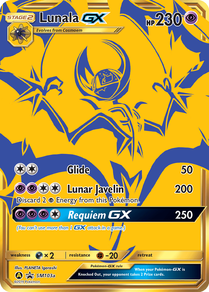 Lunala GX card