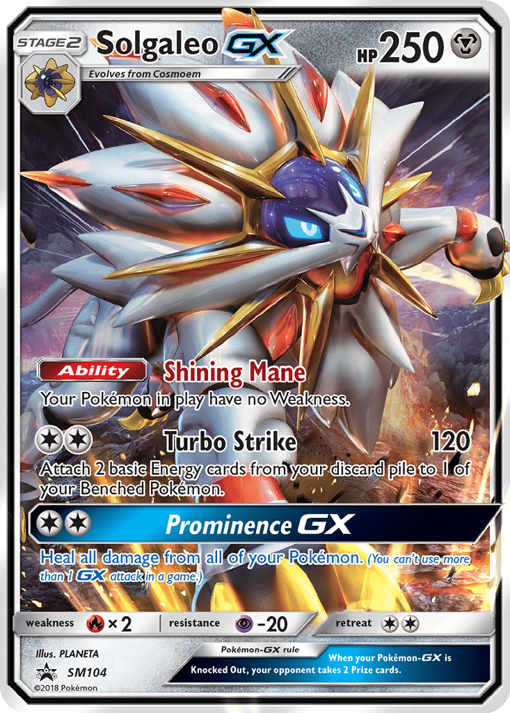 Solgaleo GX card