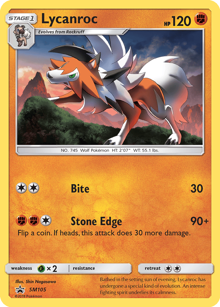 Lycanroc card