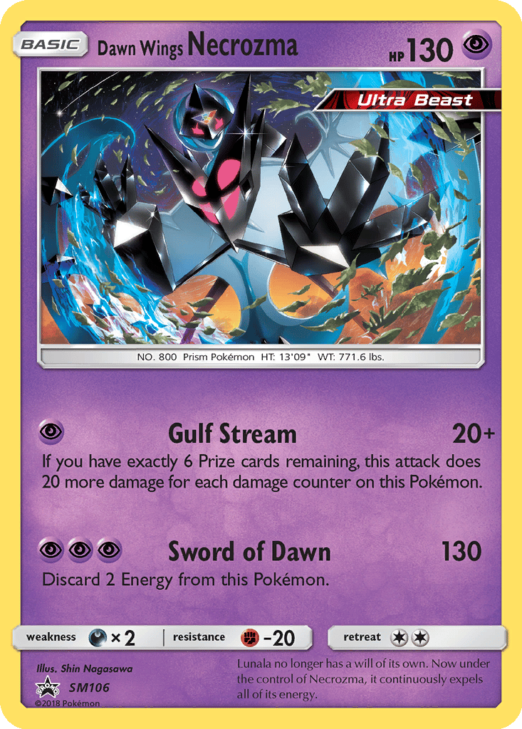 Dawn Wings Necrozma card