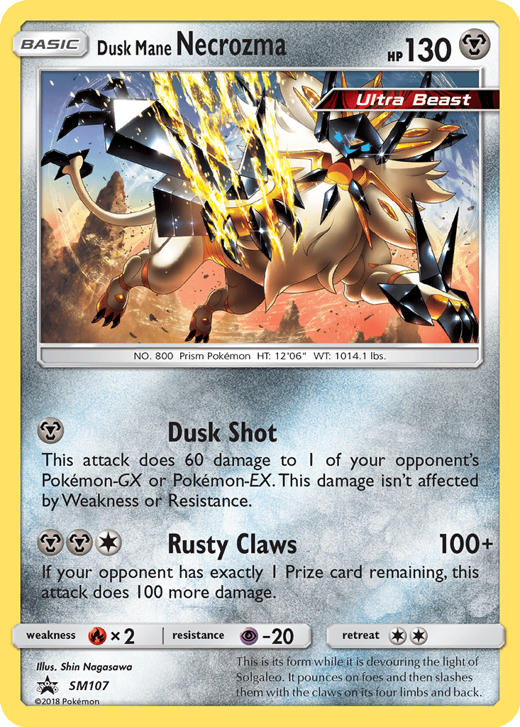 Dusk Mane Necrozma card