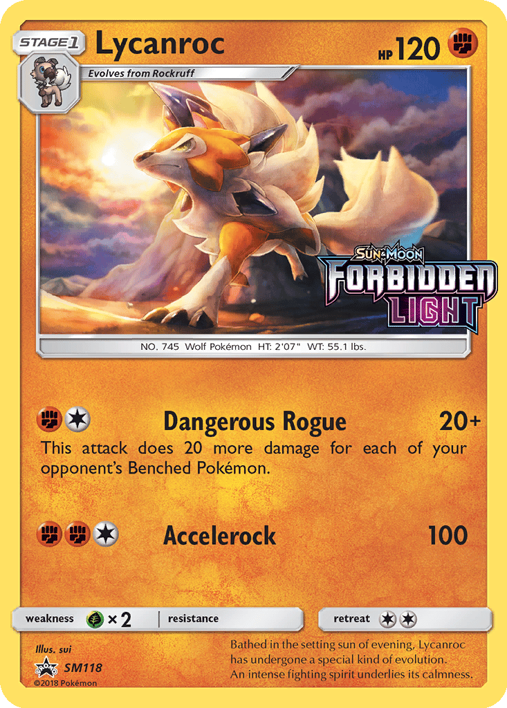 Lycanroc card