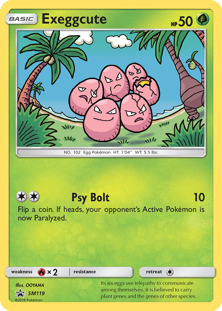 Exeggcute card