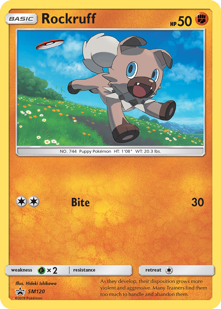 Rockruff card