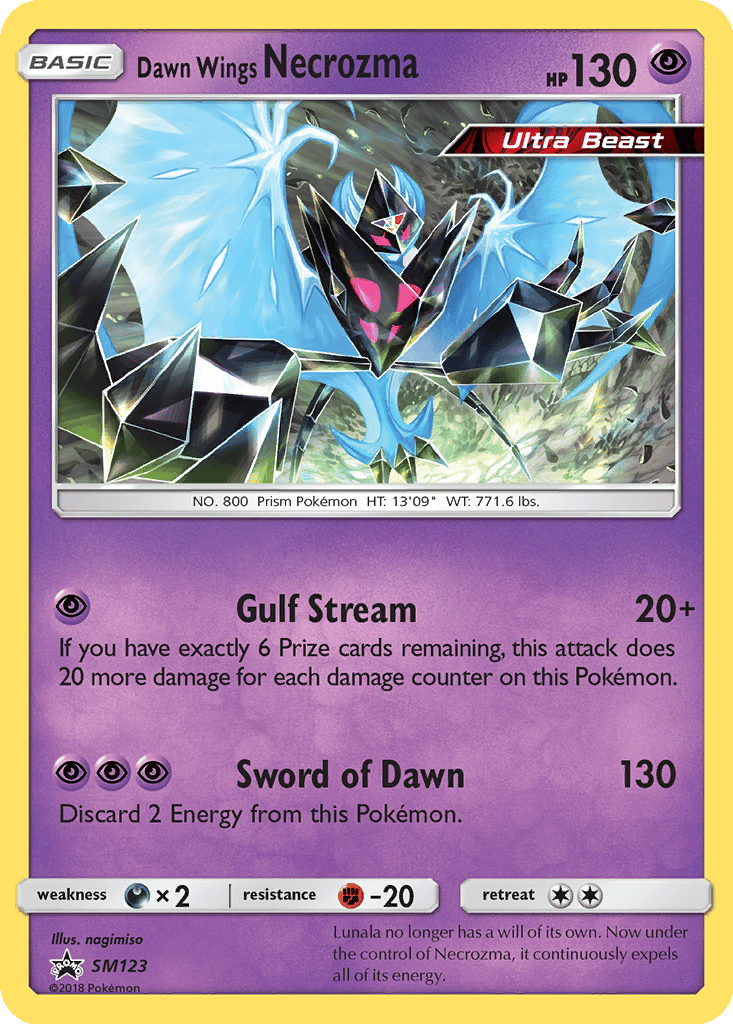 Dawn Wings Necrozma card