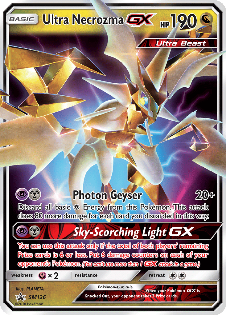 Ultra Necrozma GX card
