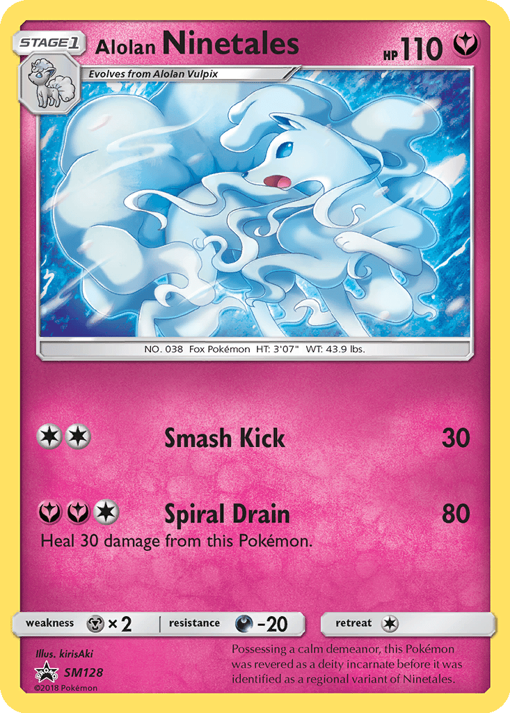 Alolan Ninetales card