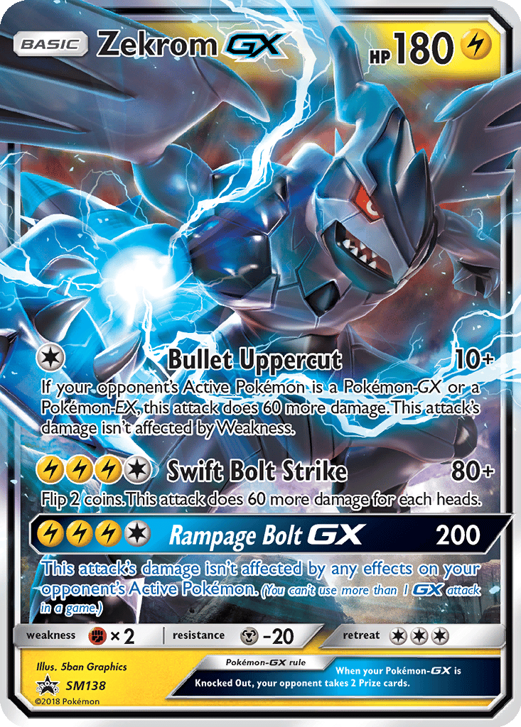 Zekrom GX card