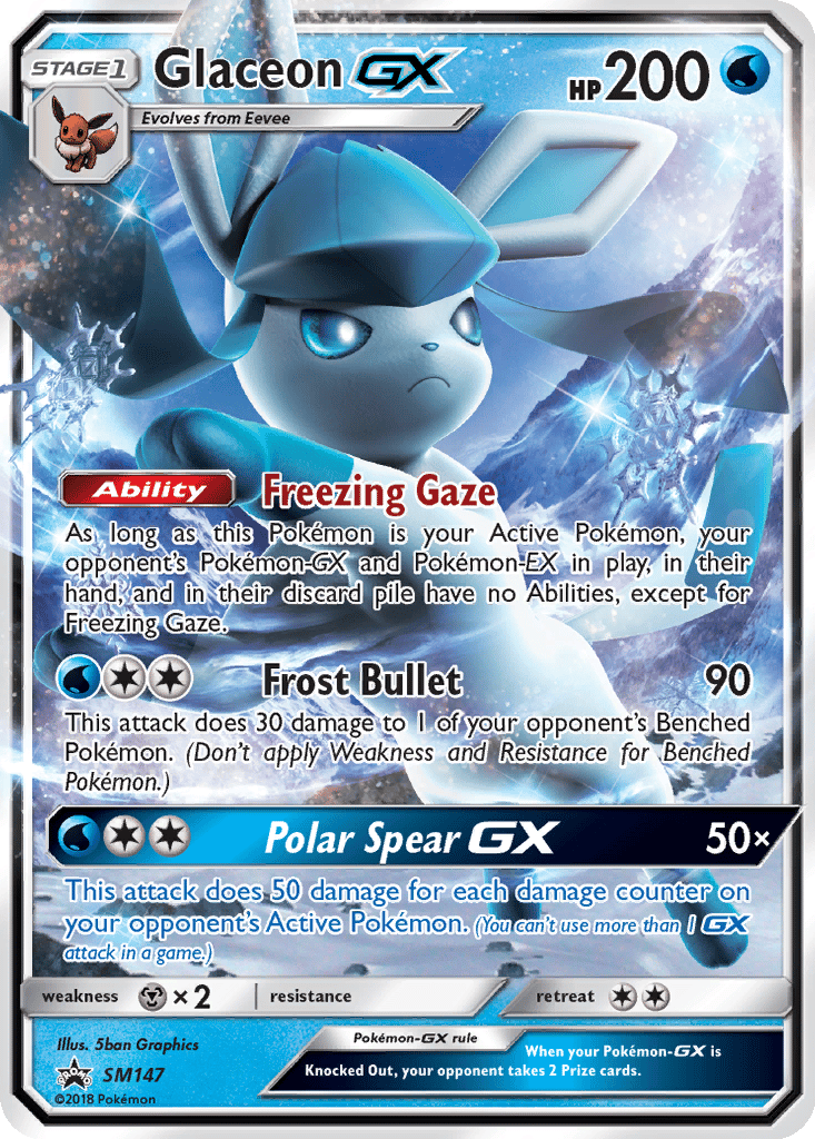Glaceon GX card