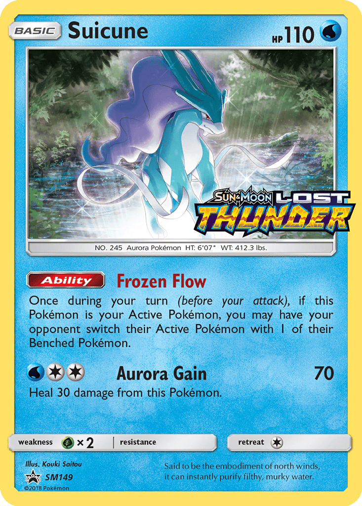 Suicune card
