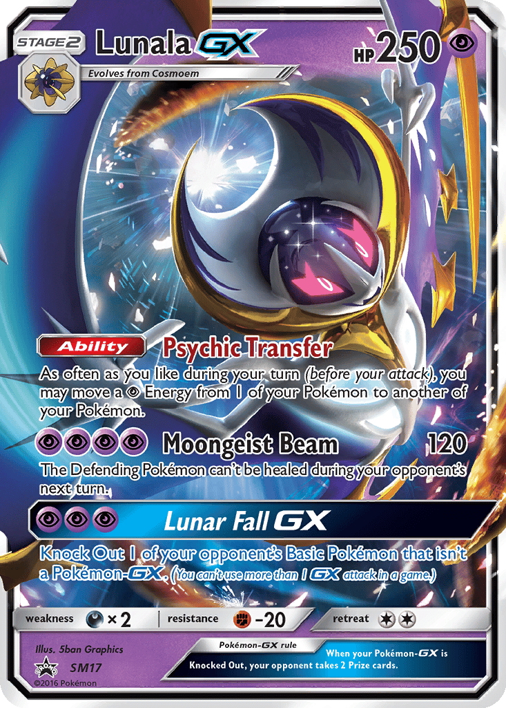 Lunala GX card