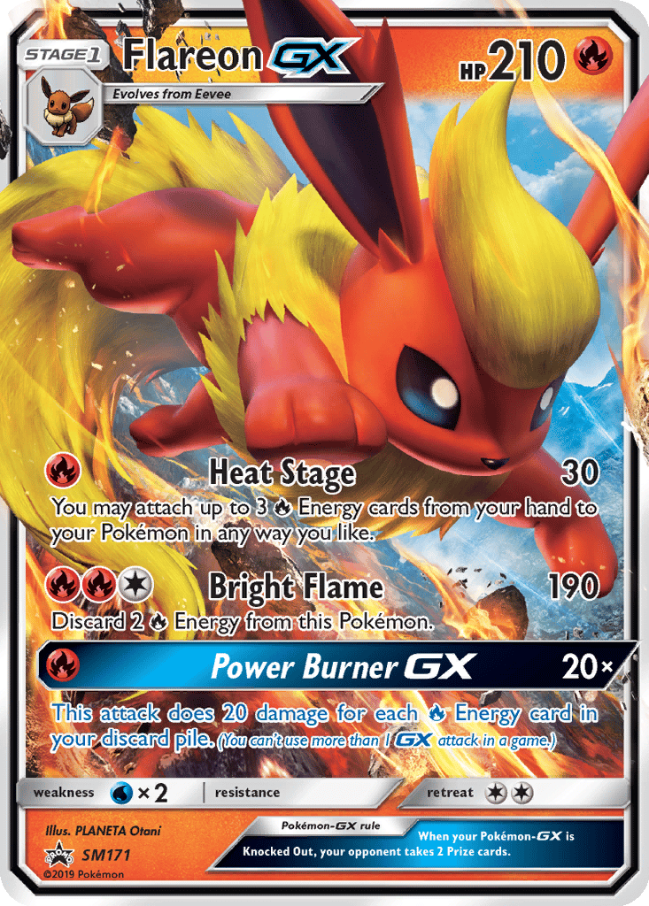 Flareon GX card