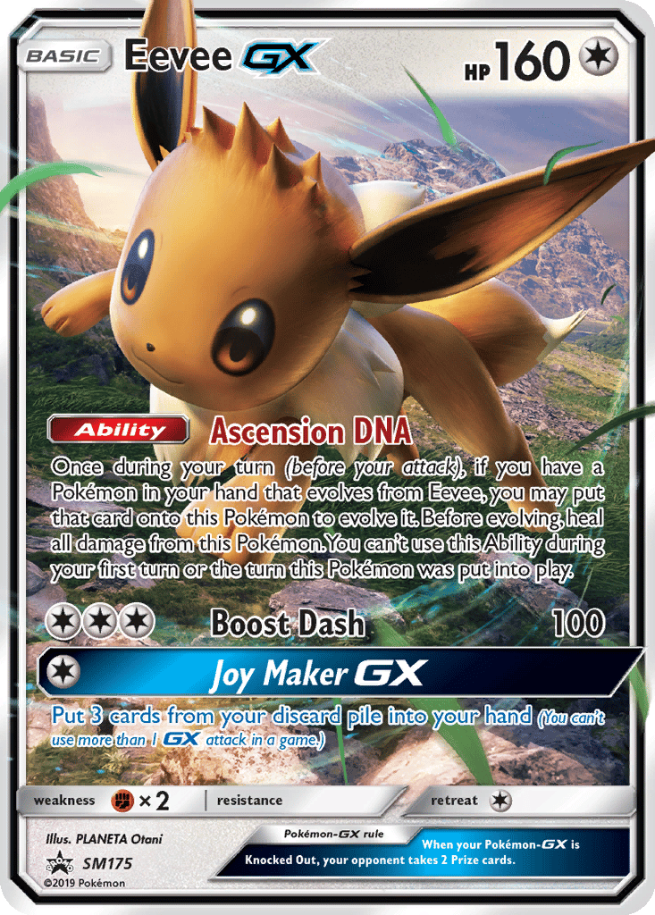 Eevee GX card