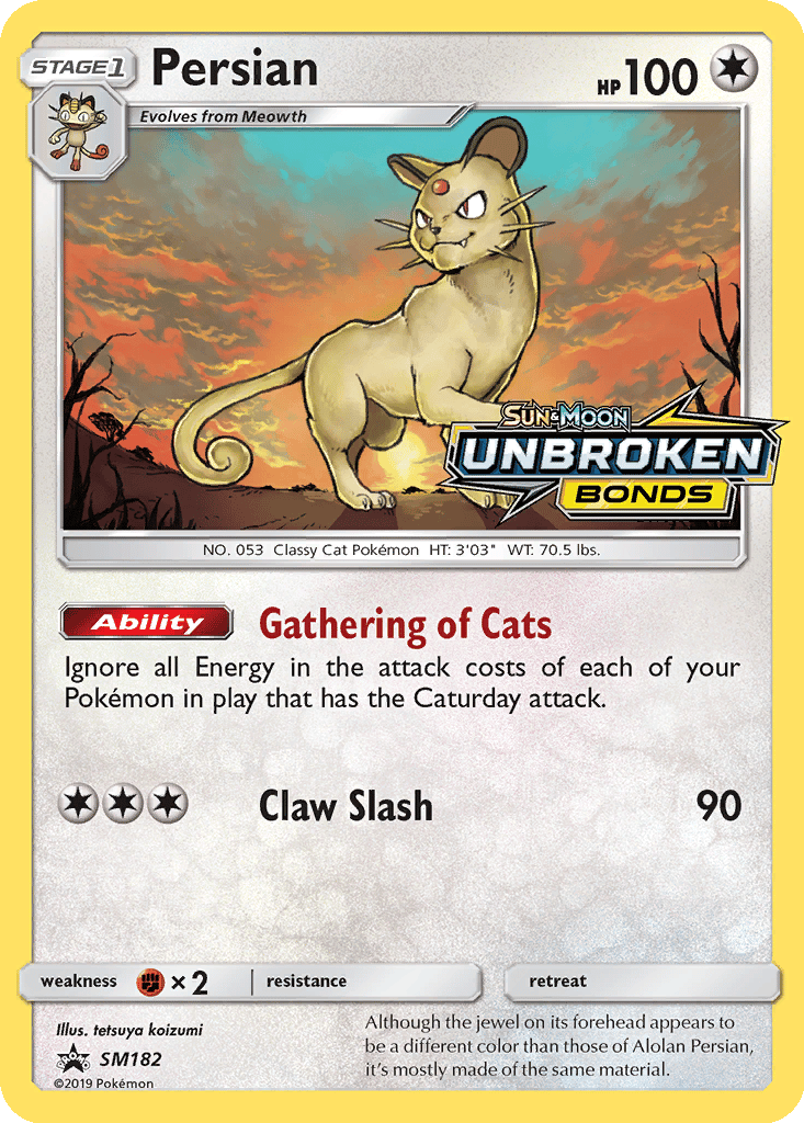 Persian card