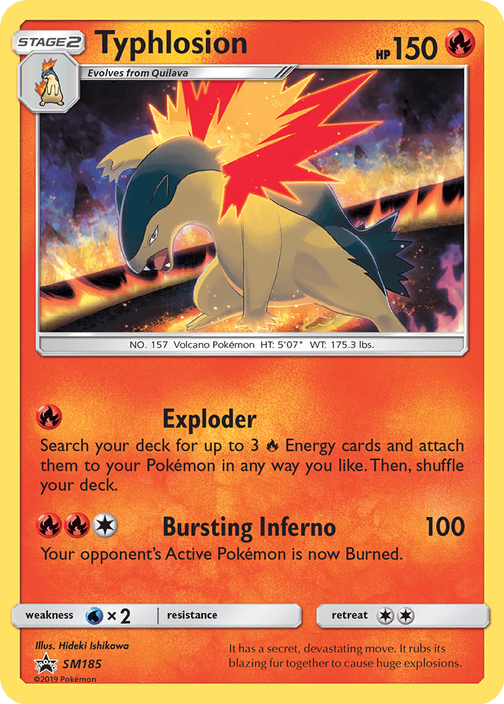 Typhlosion card
