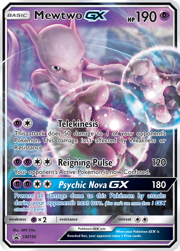 Mewtwo GX card