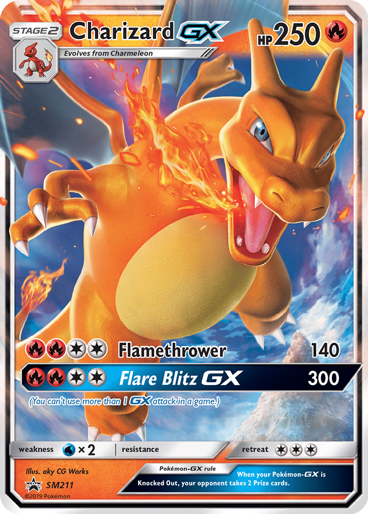 Charizard GX card