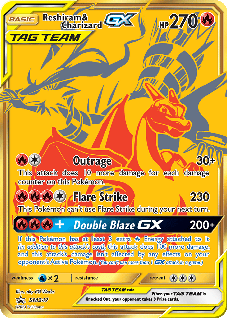 Reshiram & Charizard GX | Dex - for TCG Collectors