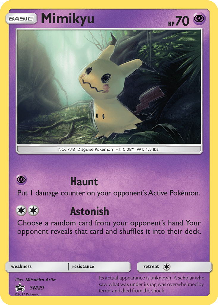 Mimikyu card