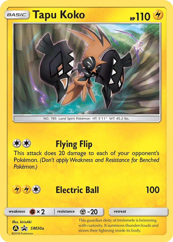 Tapu Koko card