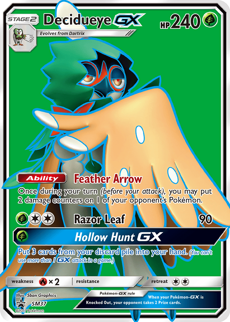 Decidueye GX card
