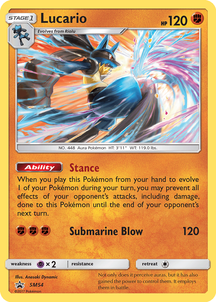 Lucario card