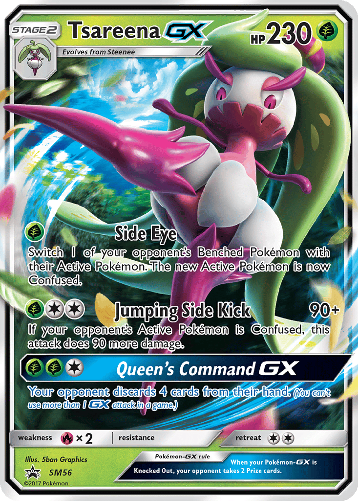 Tsareena GX card