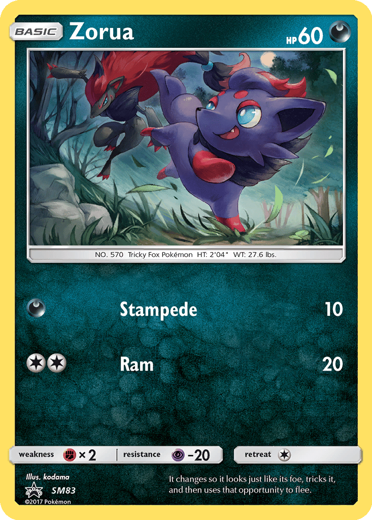 Zorua card