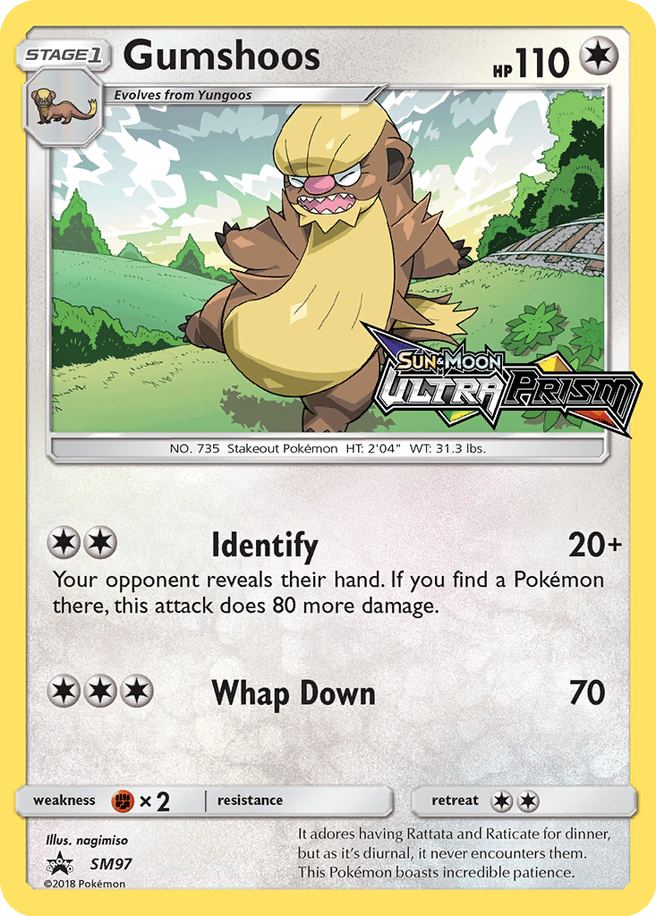 Gumshoos card