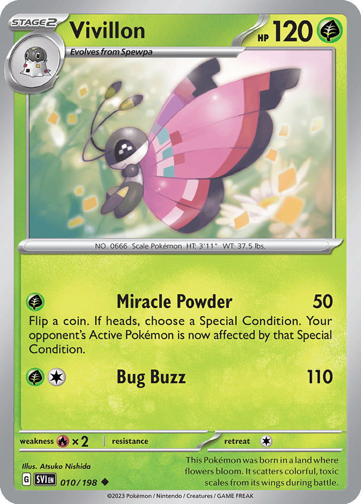 Vivillon card