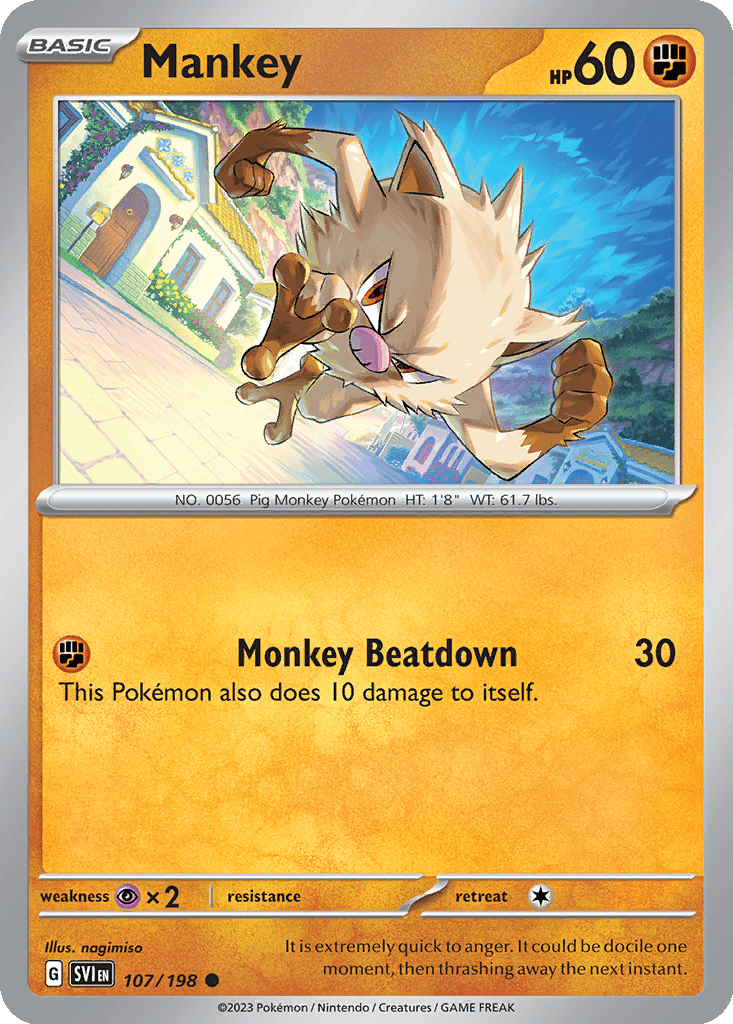 Mankey Cards | Dex - for TCG Collectors
