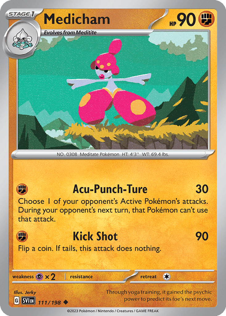 Medicham Cards | Dex - for TCG Collectors
