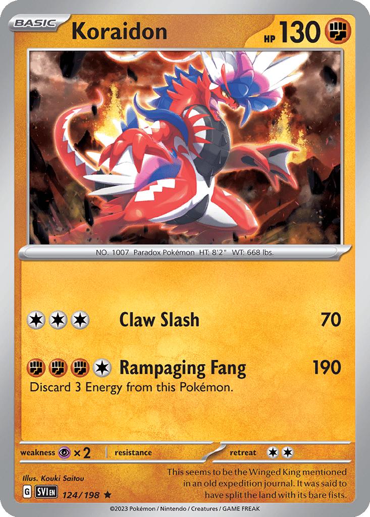 Koraidon card