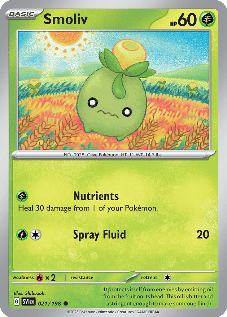 Smoliv card