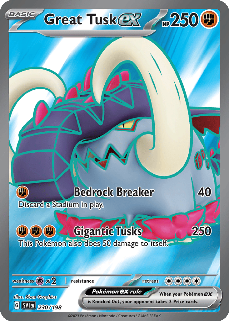 Great Tusk ex card