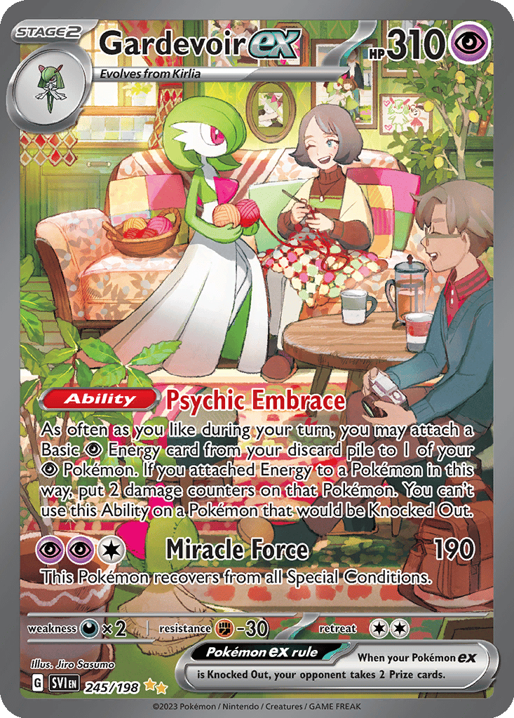 Gardevoir ex card