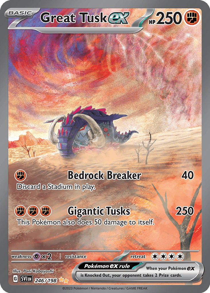 Great Tusk ex card