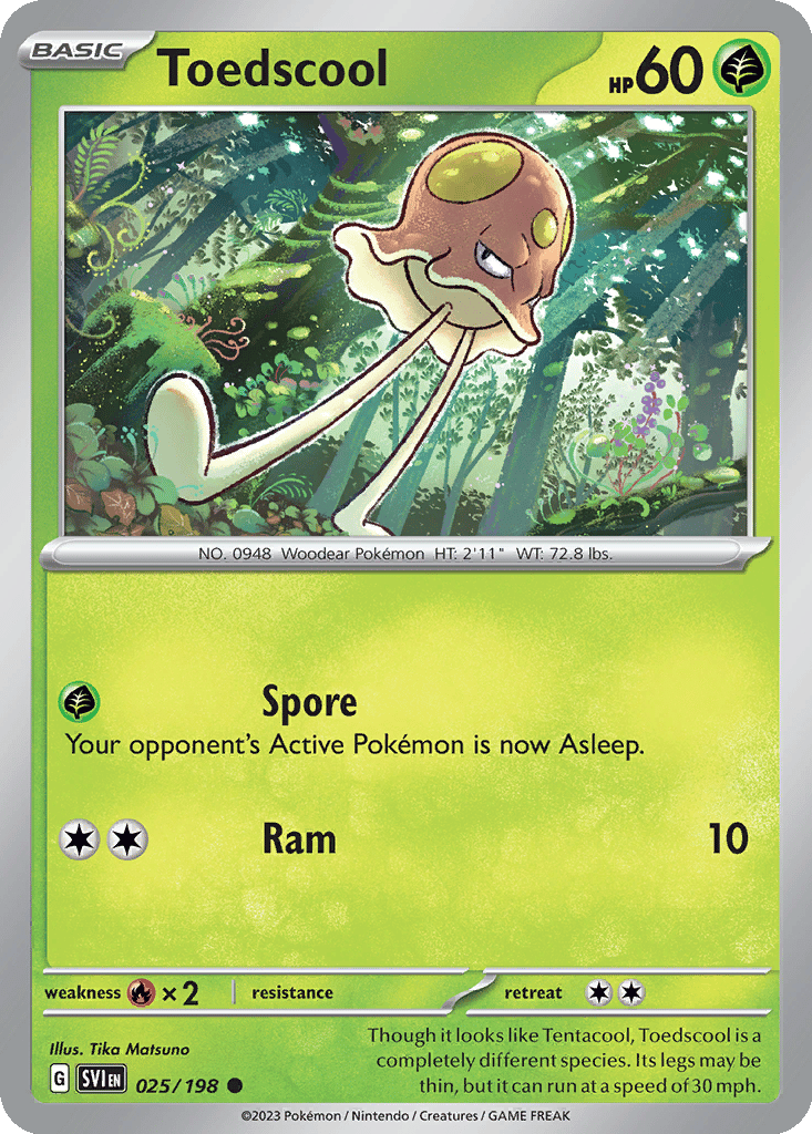Toedscool card