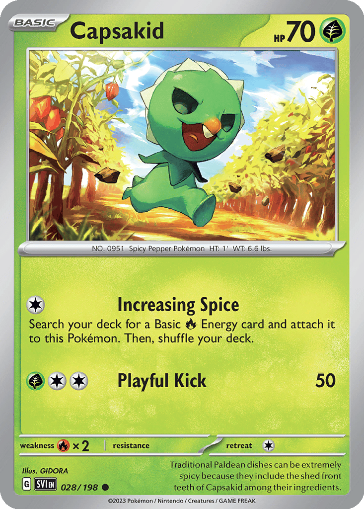 Capsakid card