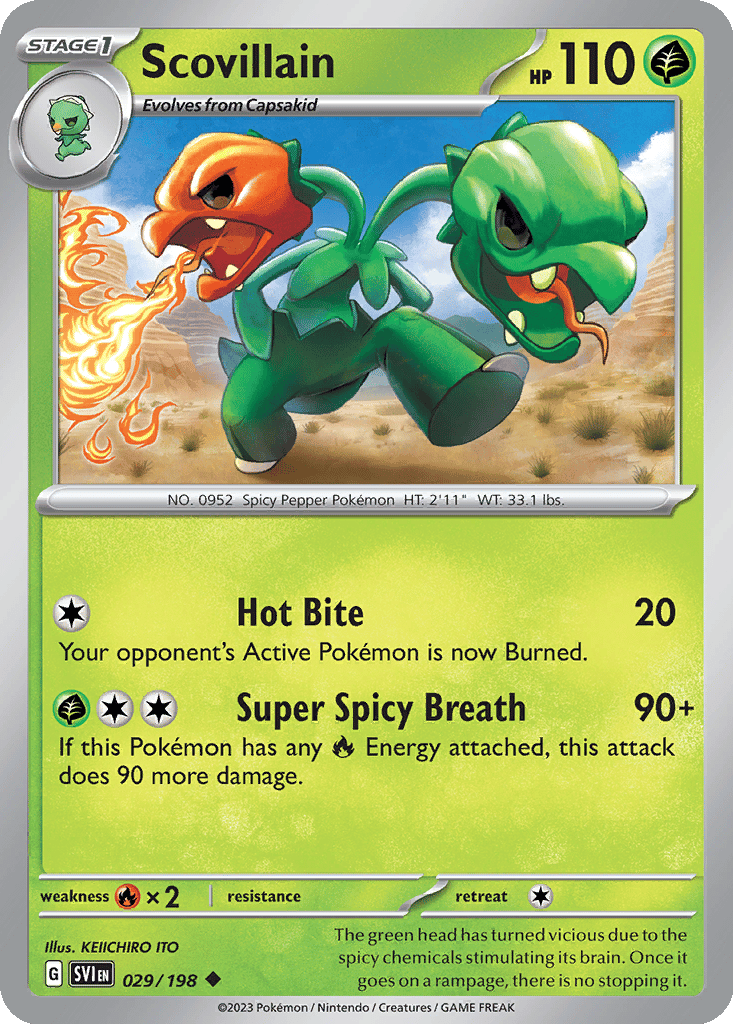 Scovillain card