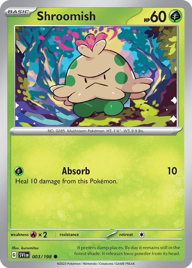 Shroomish card