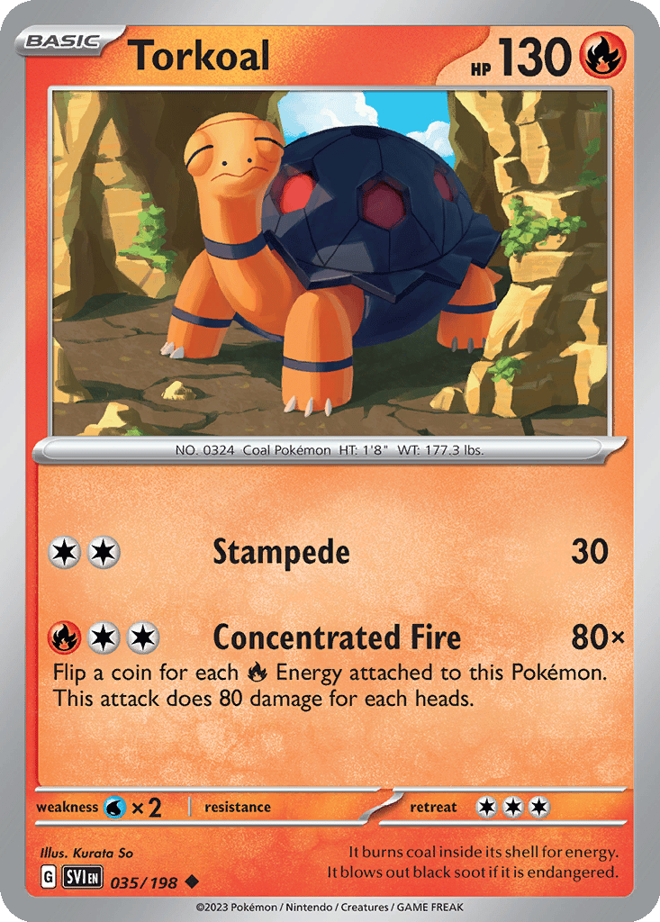 Torkoal card