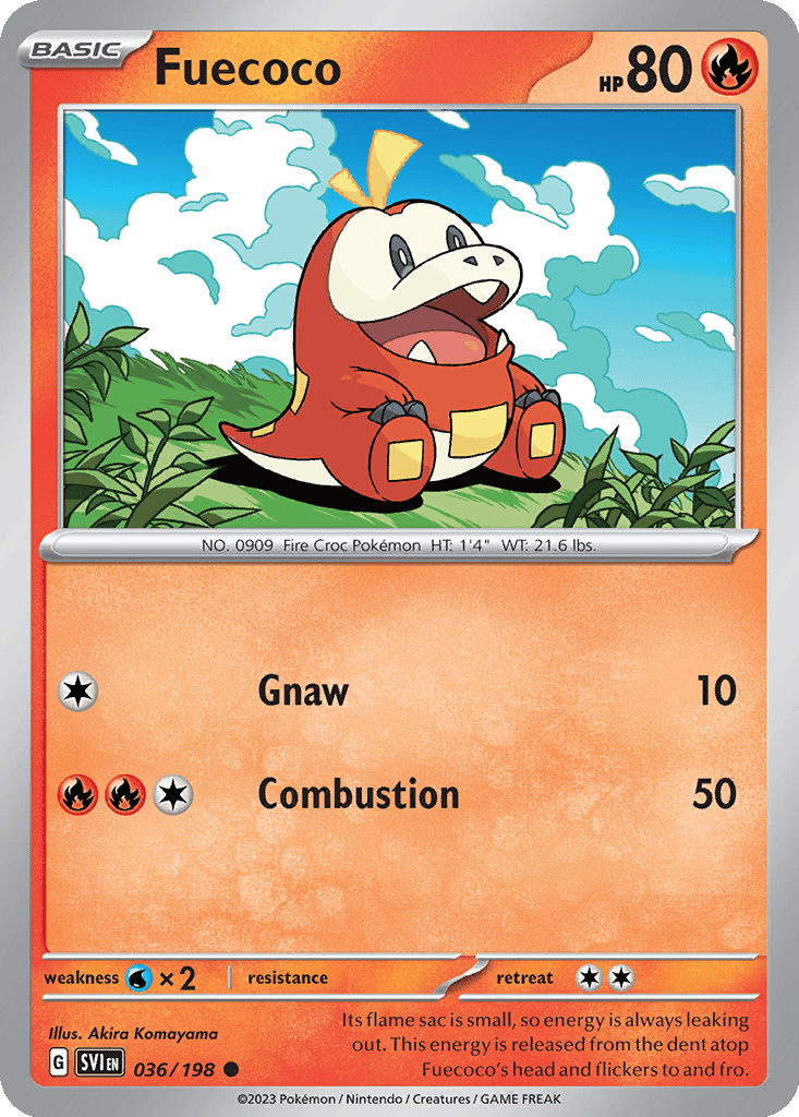 Fuecoco card